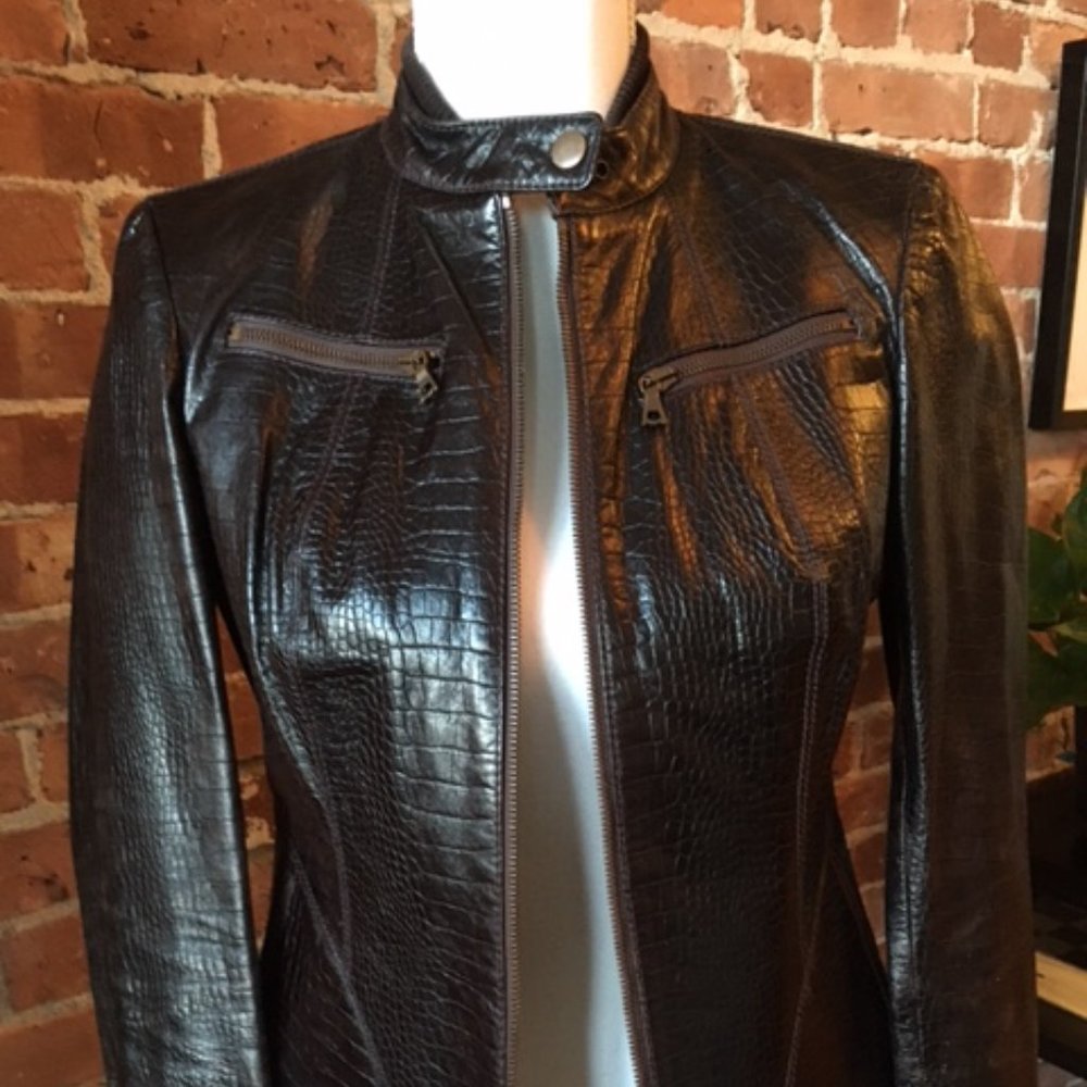 DKNY Leather Jacket